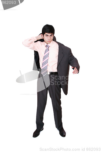 Image of friendly business man