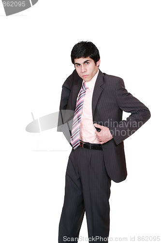Image of friendly business man