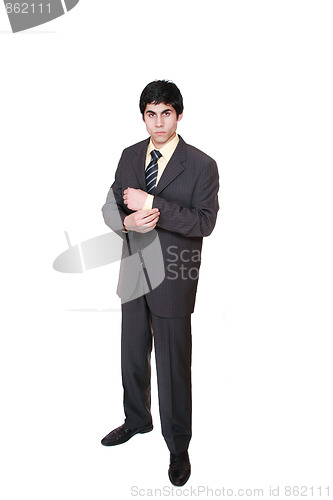 Image of friendly business man