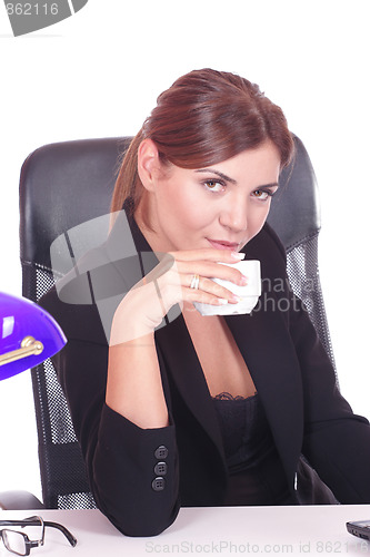 Image of young business woman 