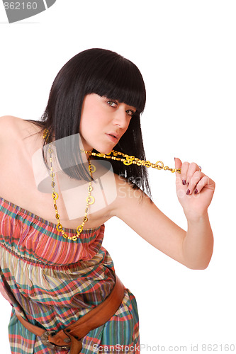 Image of Beautiful young woman