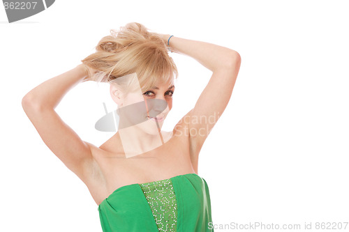 Image of Beautiful young woman