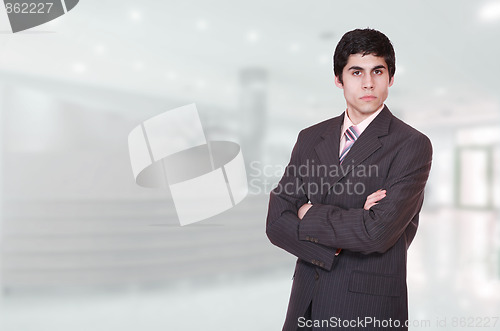 Image of business man in the office