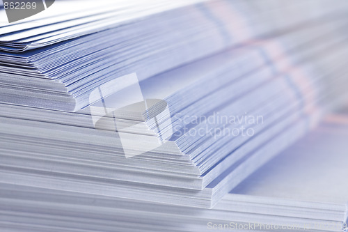 Image of stack of flyers