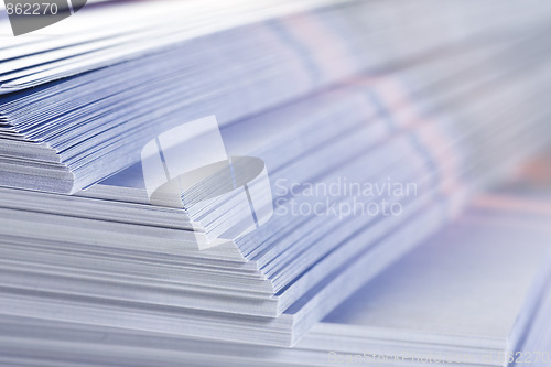 Image of stack of flyers 