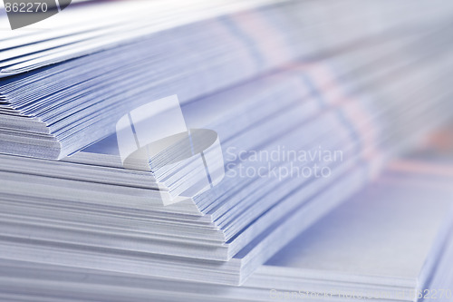 Image of stack of flyers 