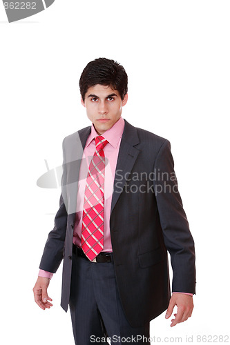 Image of friendly business man