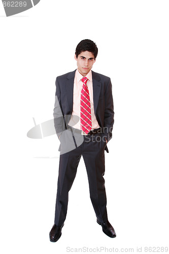 Image of friendly business man