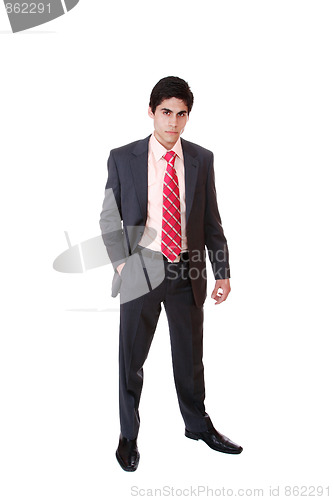 Image of friendly business man
