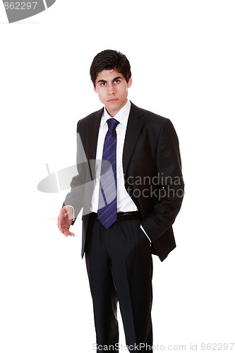 Image of friendly business man