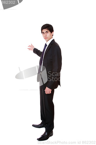 Image of friendly business man