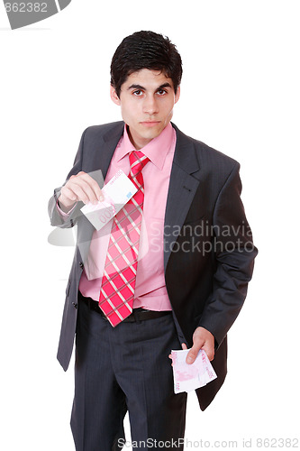 Image of friendly business man