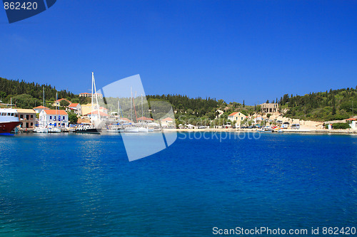 Image of summer on the beach in Greece