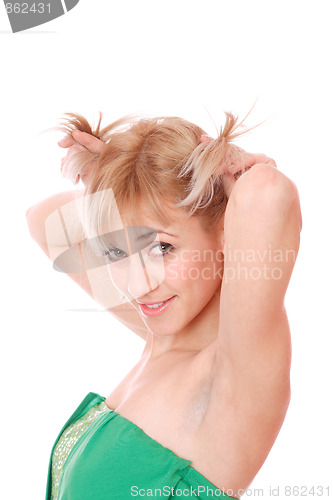 Image of Beautiful young woman