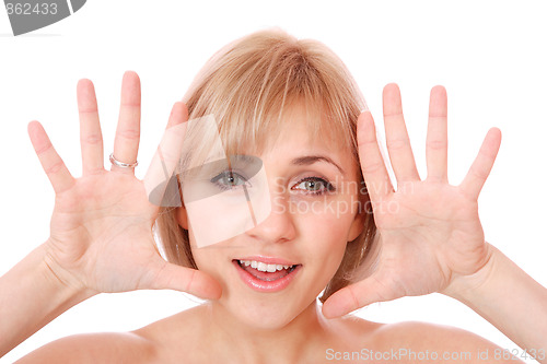 Image of Beautiful young woman