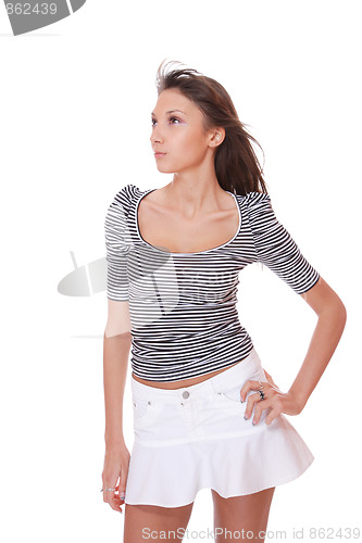 Image of Beautiful young woman