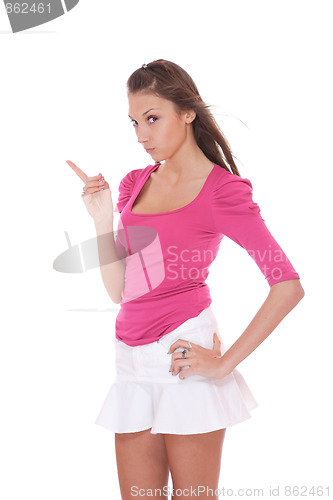Image of Beautiful young woman