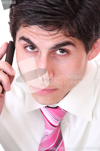 Image of Businessman on Phone