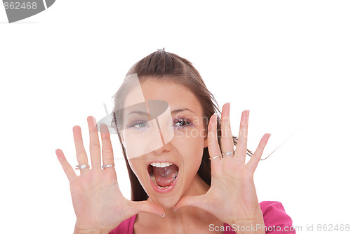 Image of Beautiful young woman
