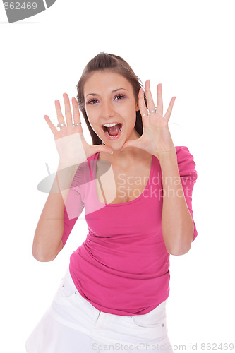Image of Beautiful young woman