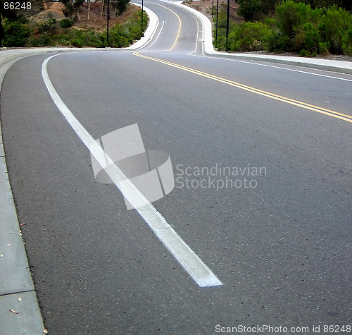 Image of Downhill road