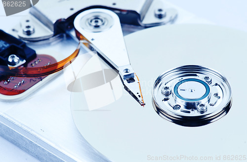 Image of computer hard drive