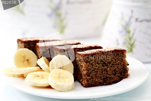 Image of banana cake