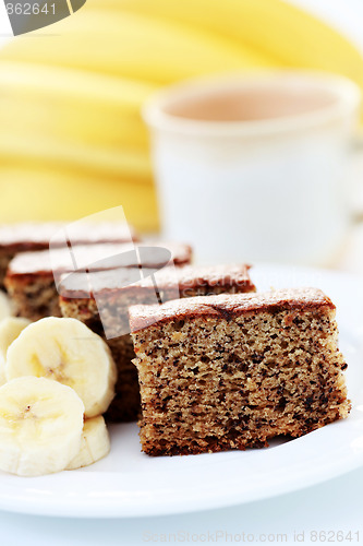 Image of banan cake