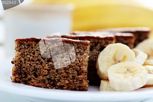 Image of banana cake