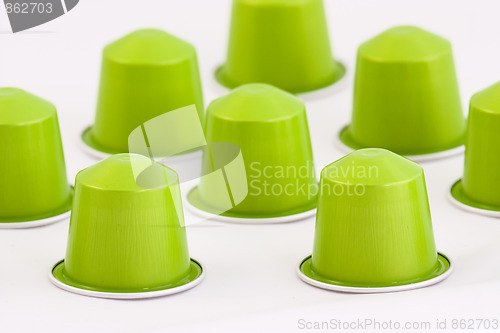 Image of coffee capsules