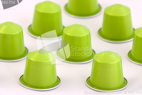 Image of coffee capsules