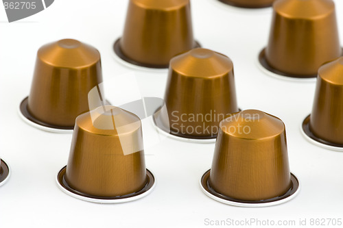 Image of coffee capsules