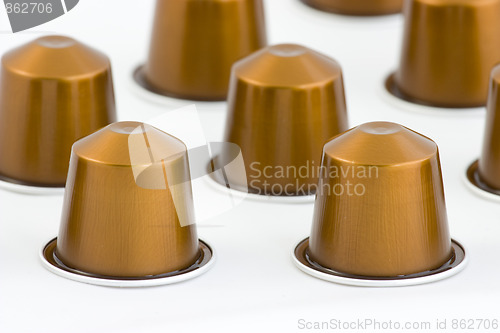 Image of coffee capsules