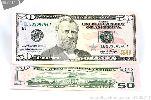 Image of fifty dollars banknote