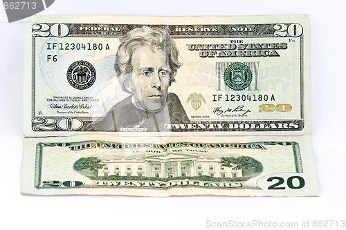 Image of twenty dollars banknote