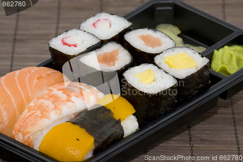 Image of japanese sushi