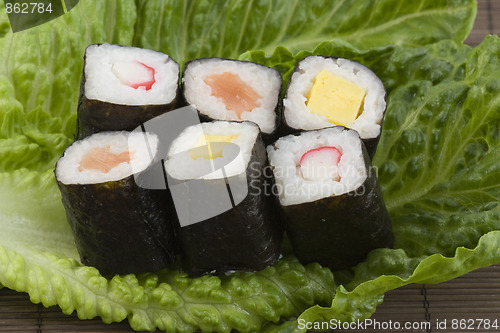Image of Japanese sushi
