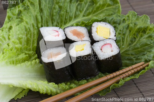 Image of Japanese sushi
