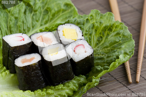 Image of Japanese sushi