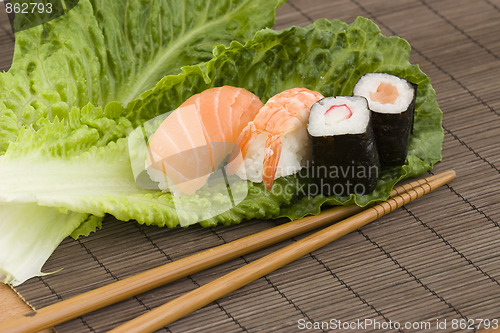Image of japanese sushi