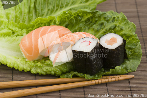 Image of japanese sushi
