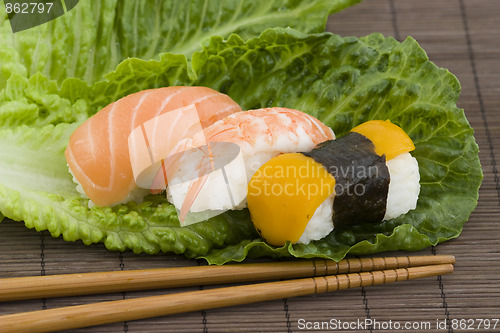 Image of japanese sushi