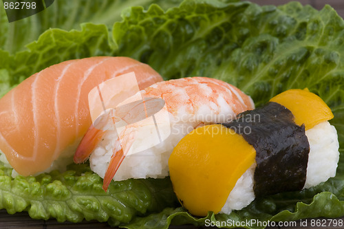 Image of japanese sushi