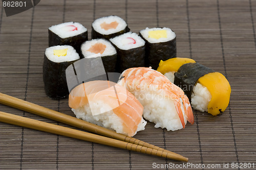 Image of japanese sushi