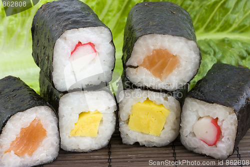 Image of japanese sushi