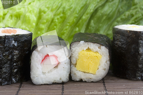 Image of japanese sushi