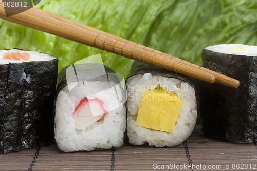 Image of japanese sushi