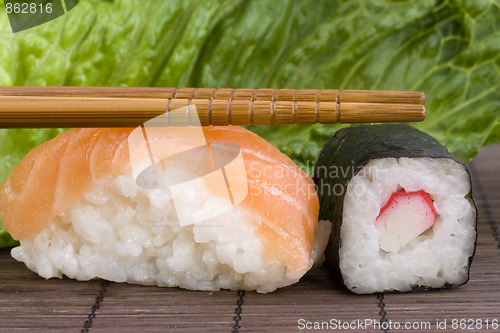 Image of japanese sushi