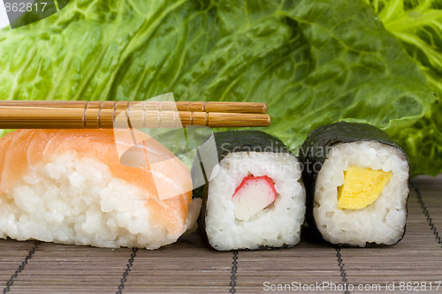 Image of japanese sushi