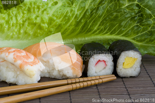 Image of Japanese sushi